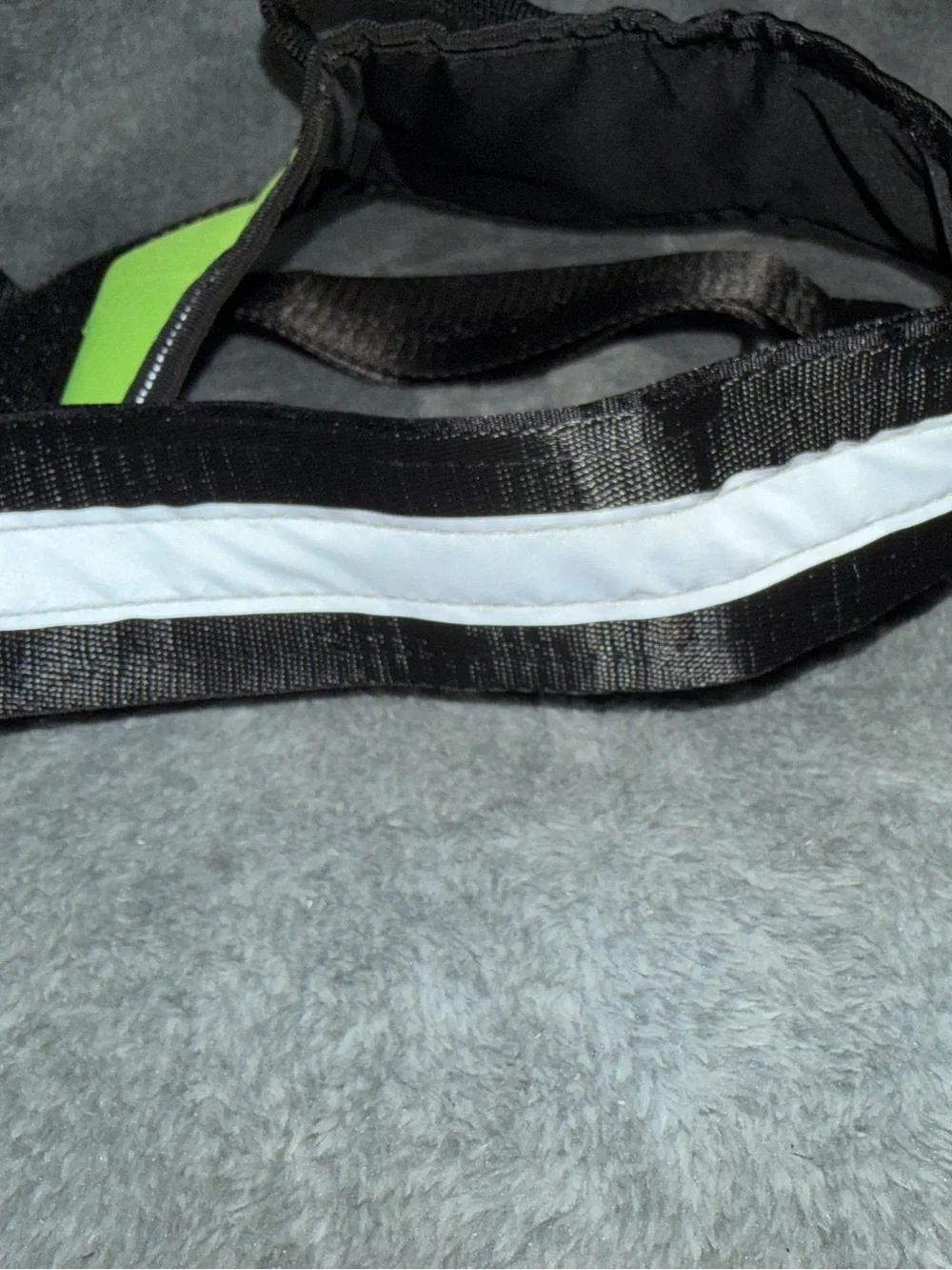 Doggy Kingdom Brand Neon Green No Pull Dog Harness Size Large Reflective Straps